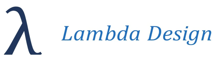 Lambda design logo